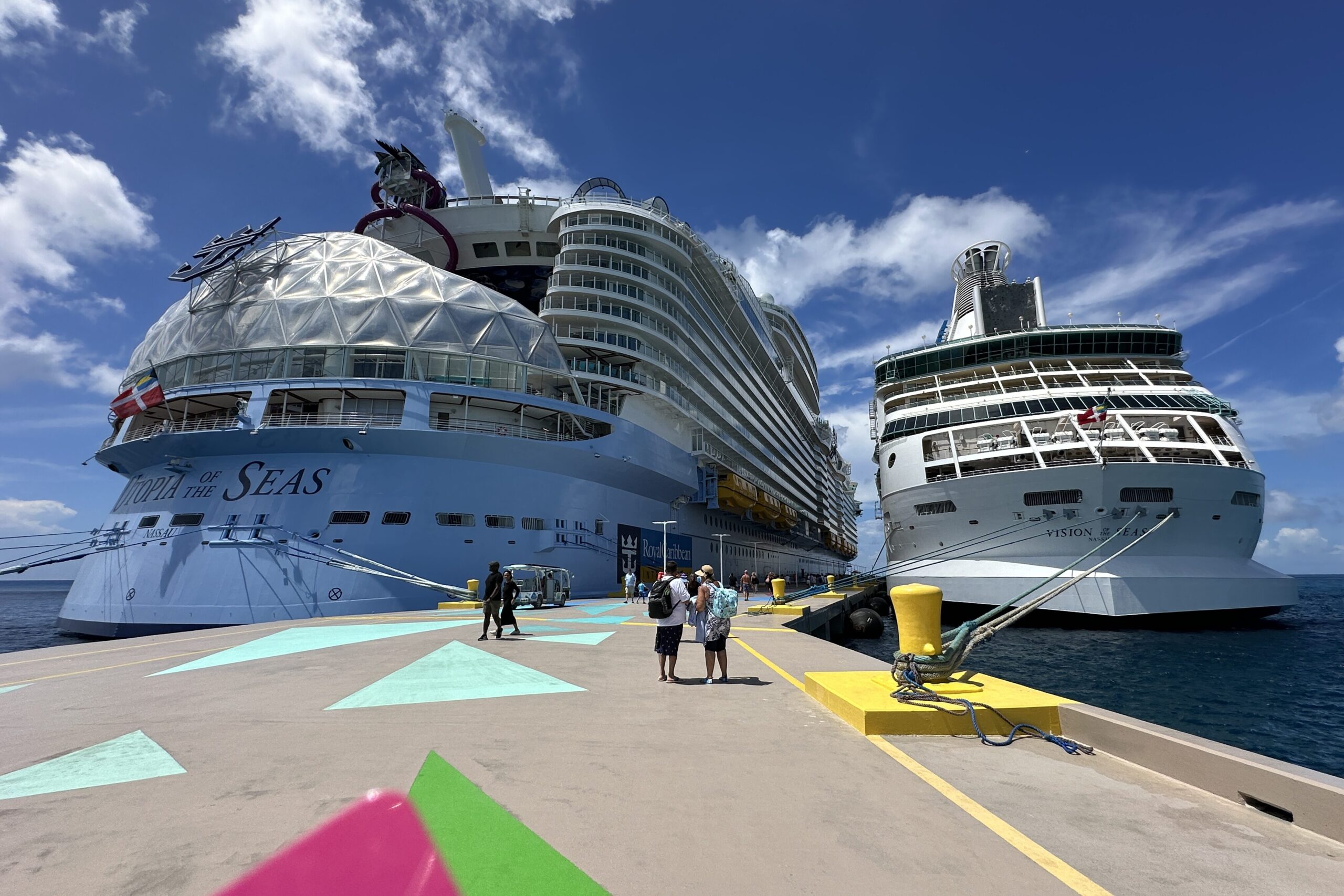 Royal Caribbean Utopia of the Seas in port